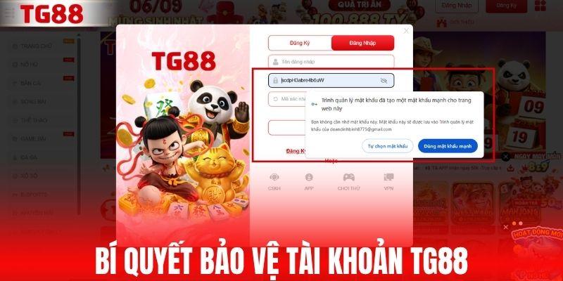 Bí quyết bảo vệ tài khoản TG88 sau khi truy cập