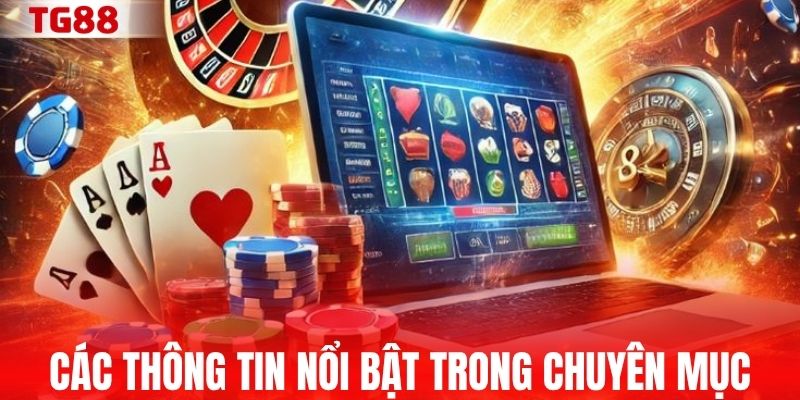 Các thông tin nổi bật trong chuyên mục