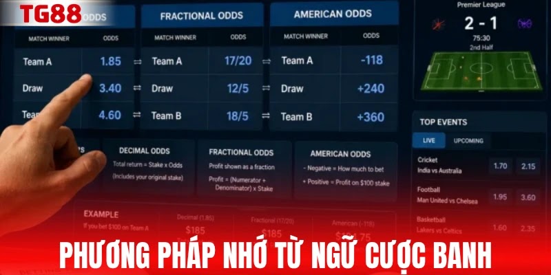 Phương pháp nhớ từ ngữ cược banh