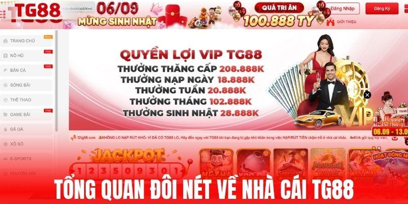 Tổng quan đôi nét về nhà cái TG88